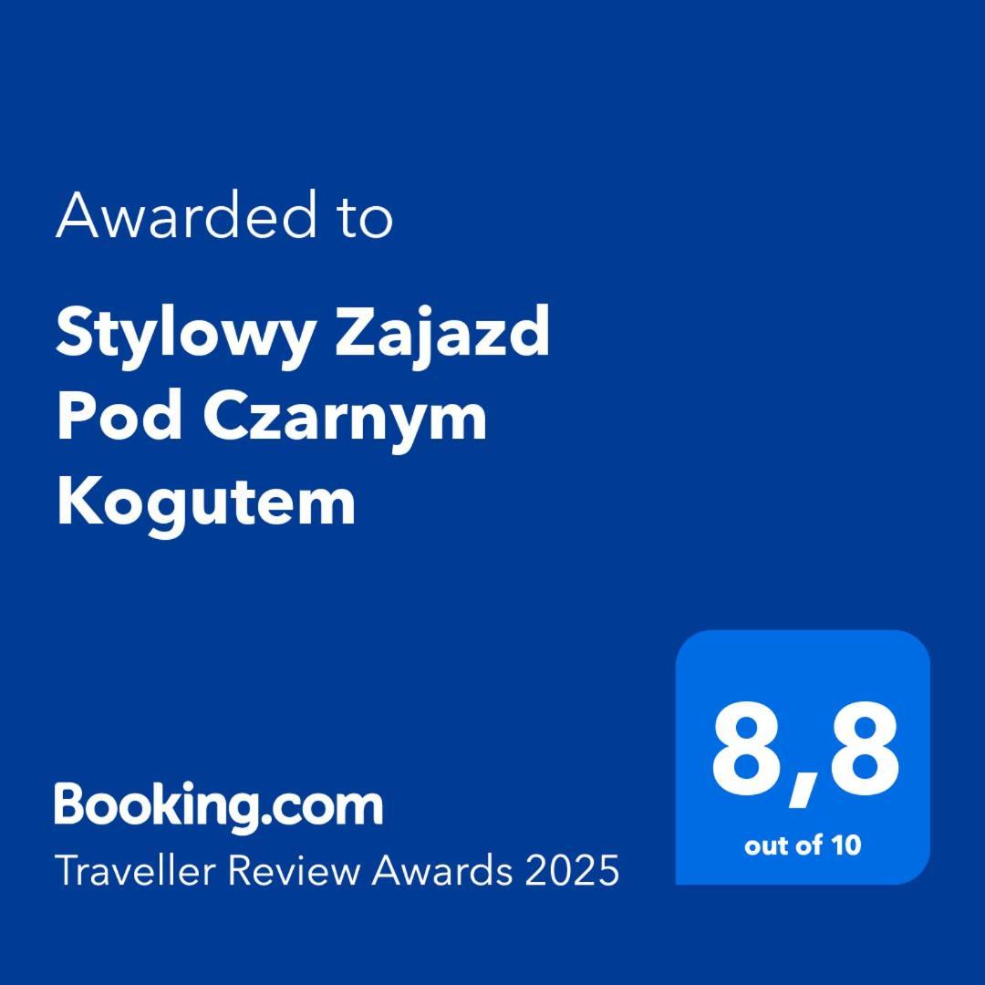 Stylowy Zajazd Pod Czarnym Kogutem Czarna  Kültér fotó